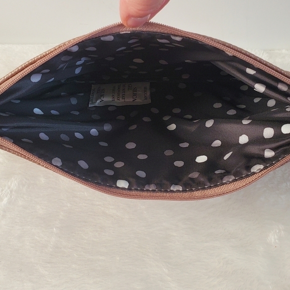 Jewell By Thirty-One Rubie Mini Rose Glow Pebble Gems Clutch Pouch NWT - Picture 9 of 15